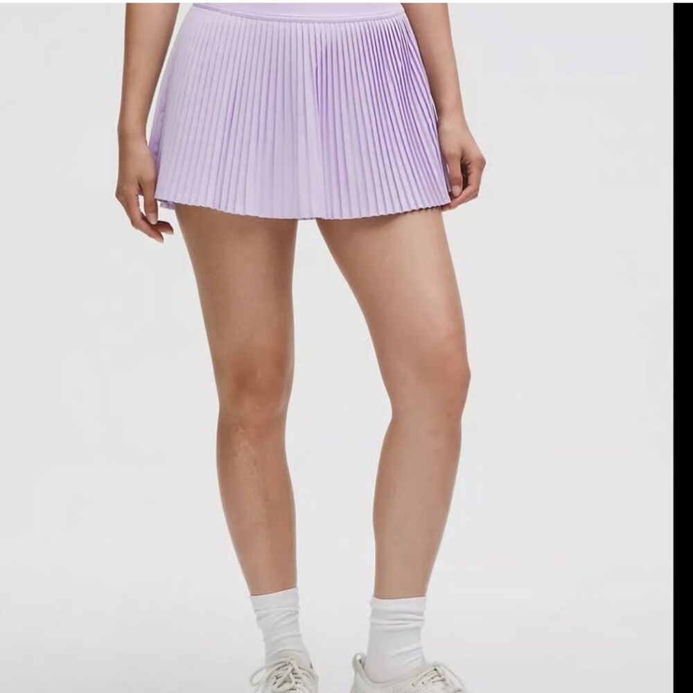 Lululemon Varsity HR Pleated Tennis Skirt in Liliac NWT